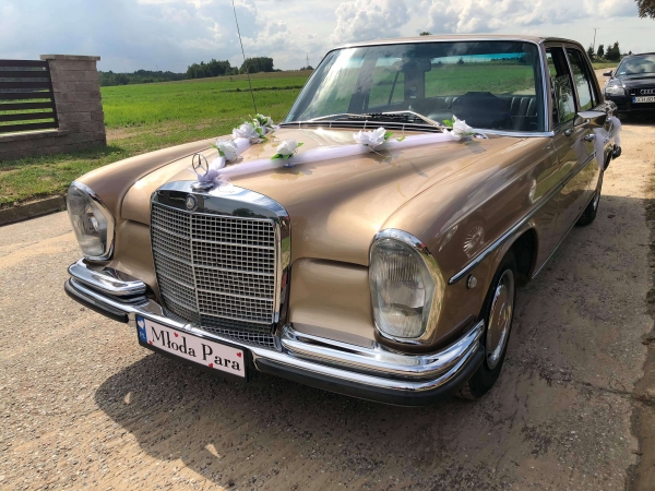 Pikna limuzyna na wesele - Mercedes z 1969 r.