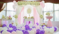 Balony pastelowe - nowy trend w wystroju sal weselnych