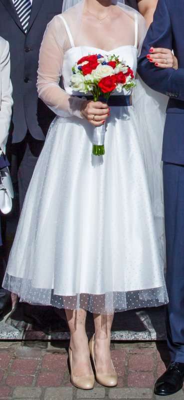 FEMINI Krtka suknia w stylu lat 50